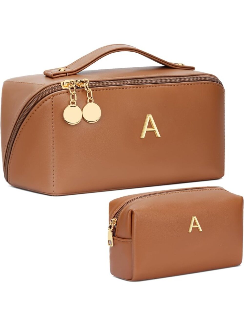 Personalized Initial Makeup Bag | Perfect Gift for Women & Teen Girls